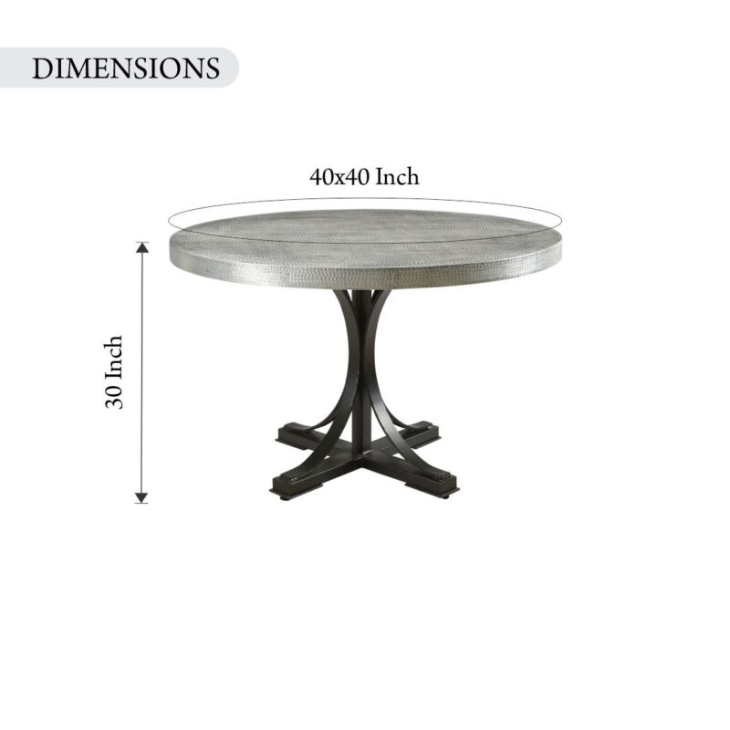 Aluminium Punch Sheet Bistro Table